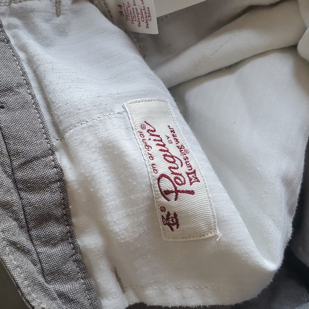 Penguin by Munsing Wear Gray Pants 34 waist. - Picture 5 of 6
